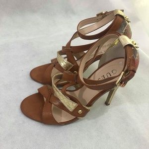 Guess Strappy High Heel Sandals  sz  6M